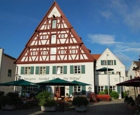 Metzgerei Gasthof Romantik Hotel Der Millipp Beilngries Eksteriør bilde